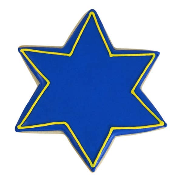 six point star cookie