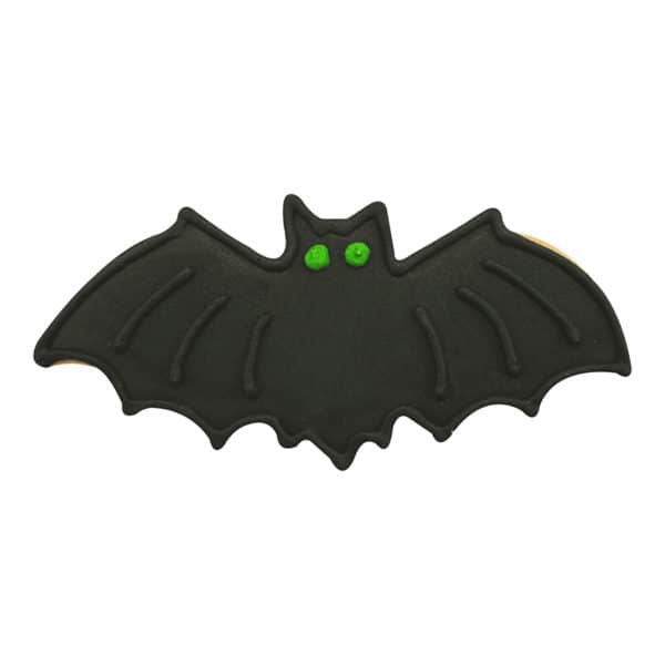 halloween bat cookie