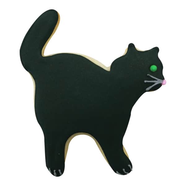 witch's cat cookie