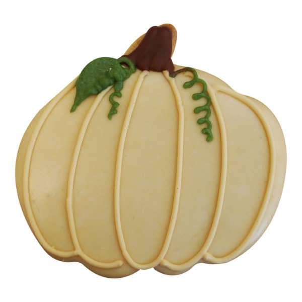 white pumpkin cookie