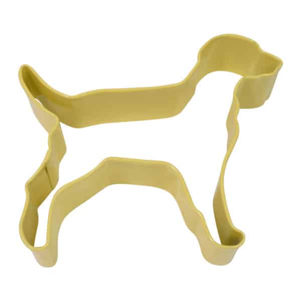 4" Yellow Labrador Retreiver cookie cutter