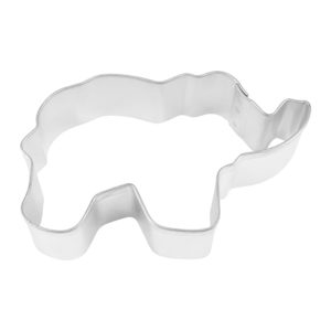 3.5" Elephant cookie cutter