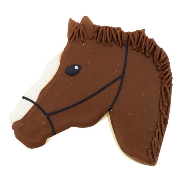 horse head cookie