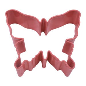 3.25" Pink Butterfly cookie cutter