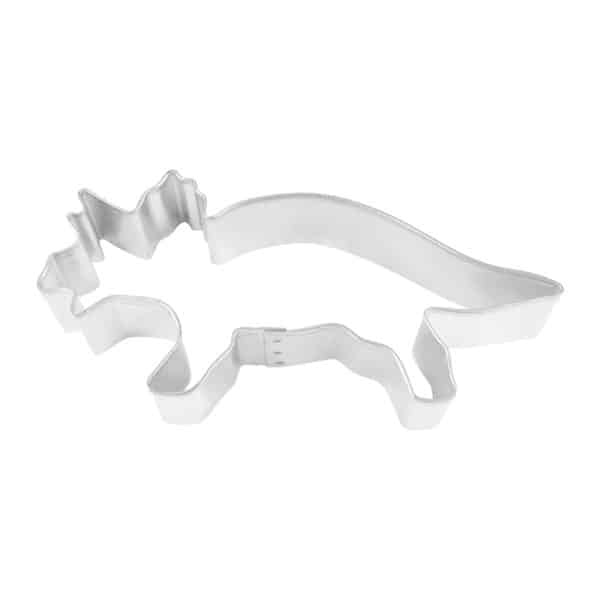 6" Triceratops cookie cutter