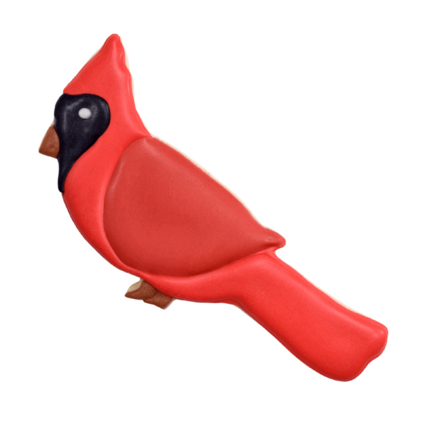 Cardinal Cookie Cutter (Red, 4.5") - Image 3