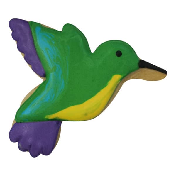 hummingbird cookie