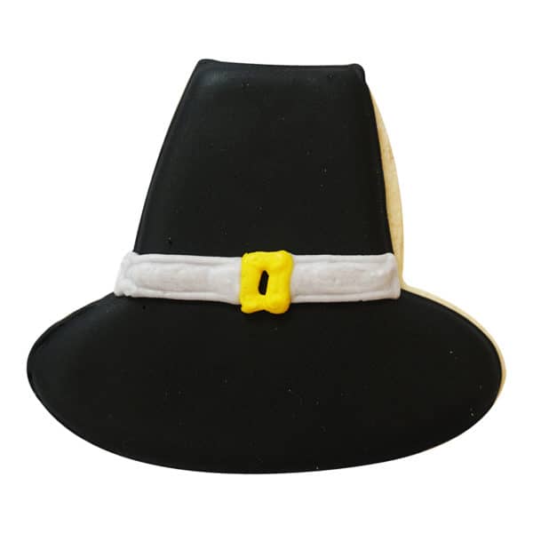 pilgrim hat cookie