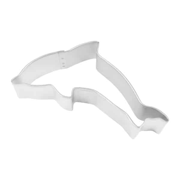 4.5" Dolphin cookie cutter