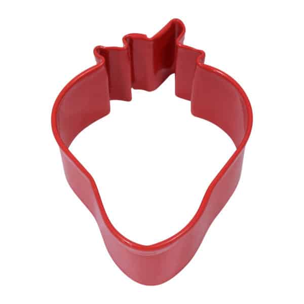 3" Red Strawberry cookie cutter