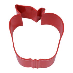2.5" Red Apple cookie cutter