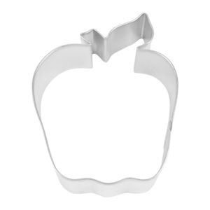 4" Apple cookie cutter