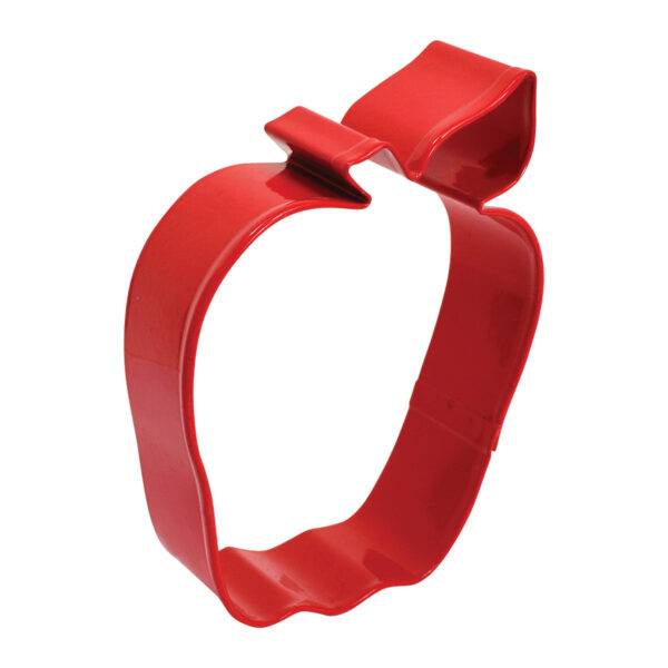 Apple Cookie Cutter (Red, 4") - Image 2