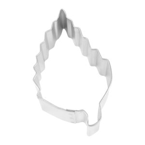 3.25" Aspen Leaf cookie cutter