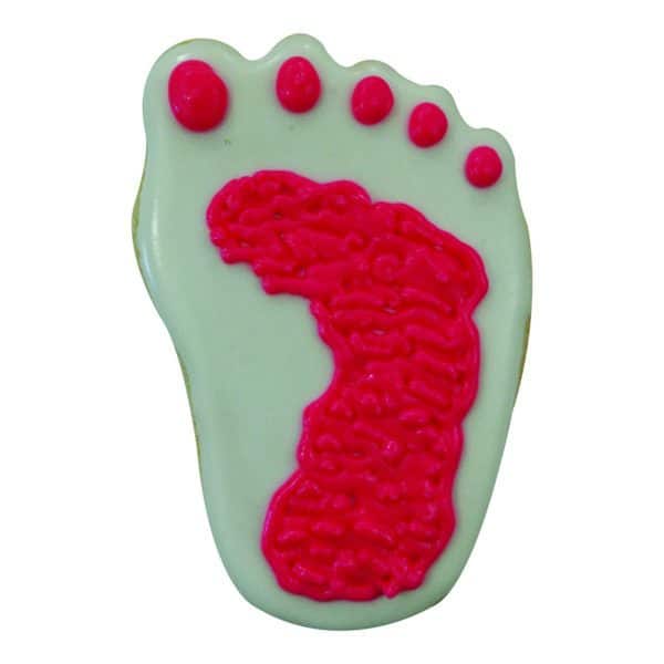 baby foot cookie