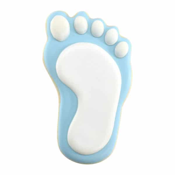 white foot cookie