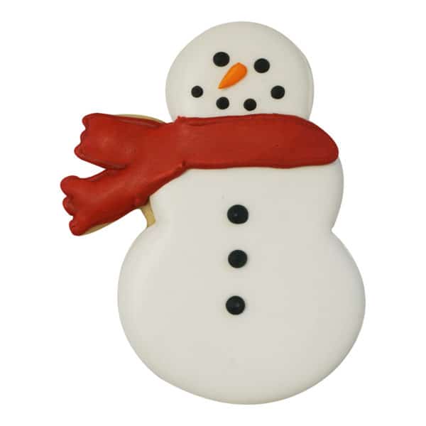 snowman scarf