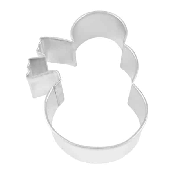 3" Snow Girl W/ Scarf cookie cutter