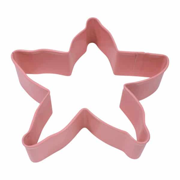 4" Pink Starfish cookie cutter