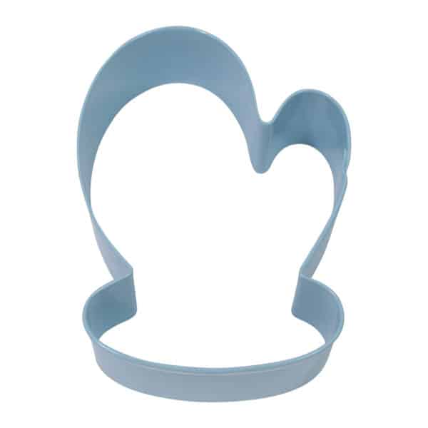 3.5" Blue Mitten cookie cutter