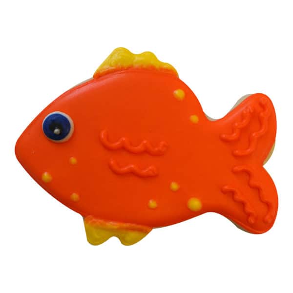 tropical fish cookie