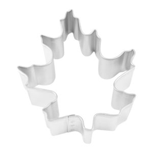 3.5" Oak Leaf cookie cutter