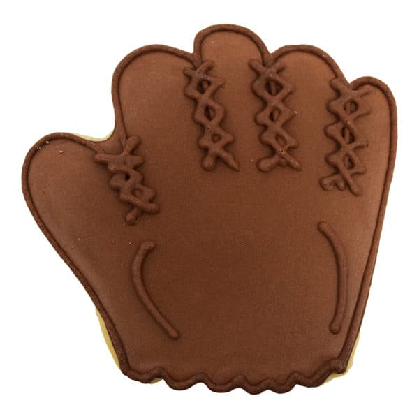 baseball glove cookie