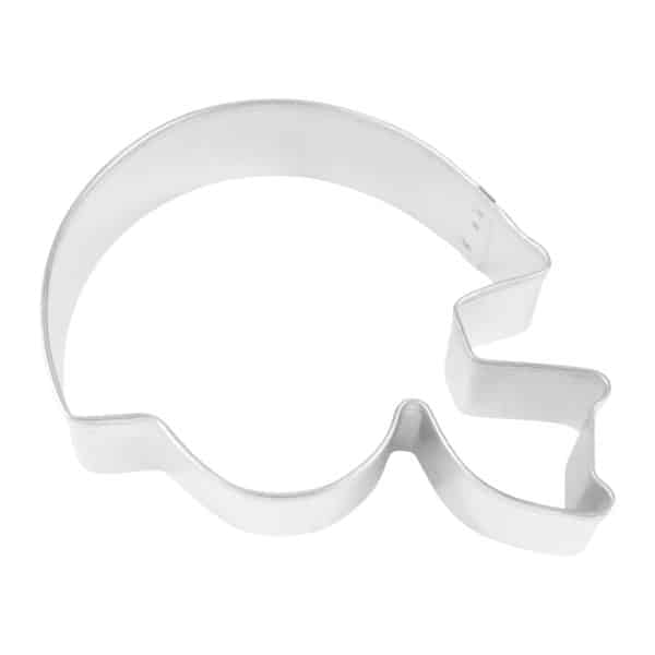 4.5" Football Helmet cookie cutter