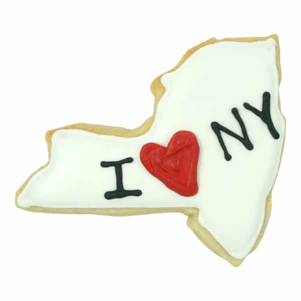 I heart new york cookie