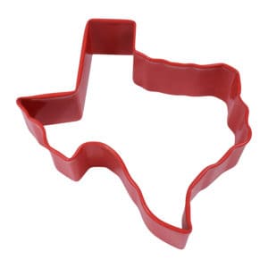 3.5" Red Texas State