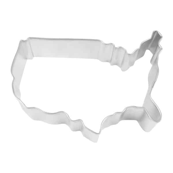 4" USA Map