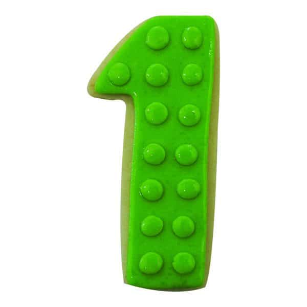 green number 1