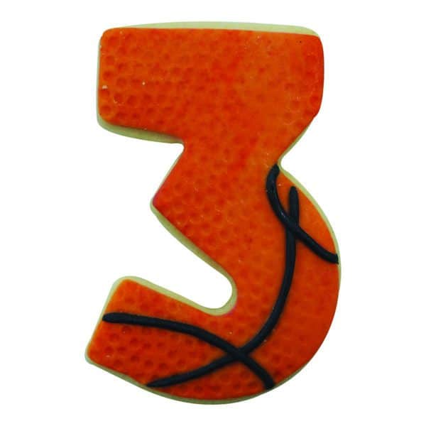 basketball 3 cookie