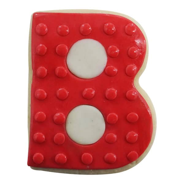 red b cookie