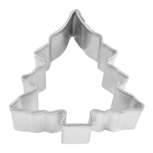 1.5" Mini Christmas Tree W/ Snow cookie cutter