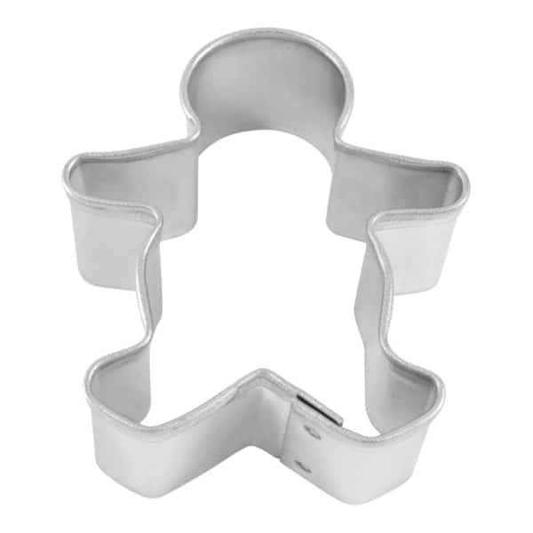 1.5" Mini Gingerbread Boy cookie cutter