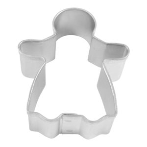 1.5" Mini Gingerbread Girl cookie cutter