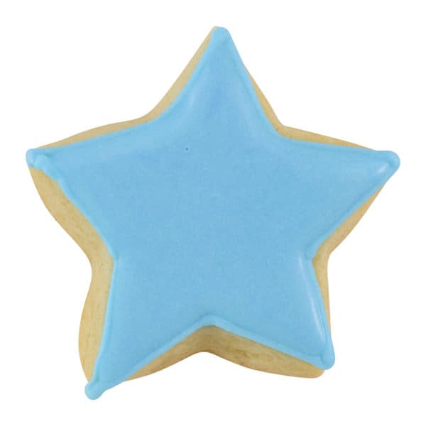 blue star cookie