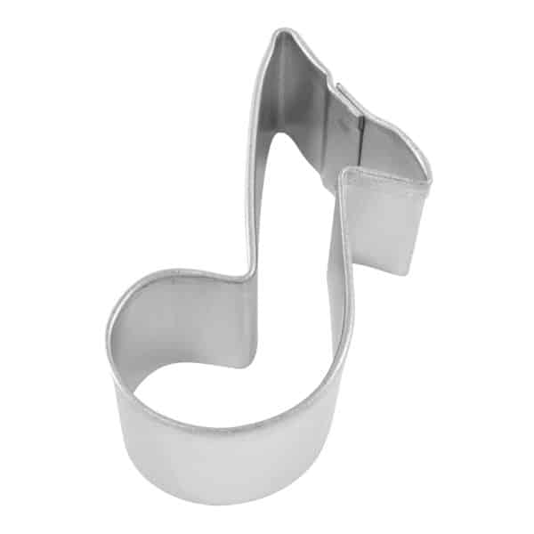 1.75" Mini Music Note cookie cutter