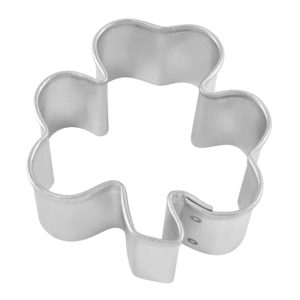 1.5" Mini Shamrock cookie cutter