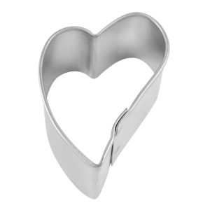 1.5" Mini Folk Heart cookie cutter