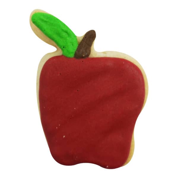red apple cookie