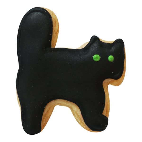black cat cookie