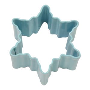 1.5" Blue Mini Snowflake cookie cutter