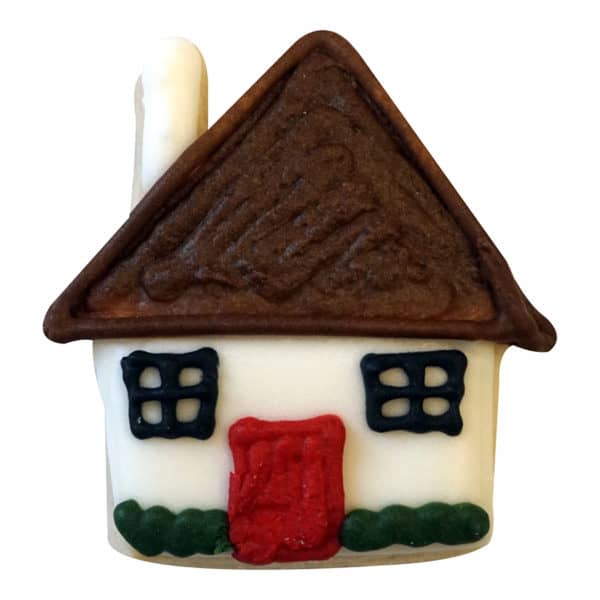 gingerbread house cookie