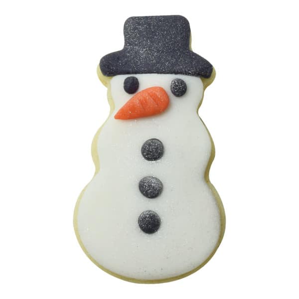 snowman cookie