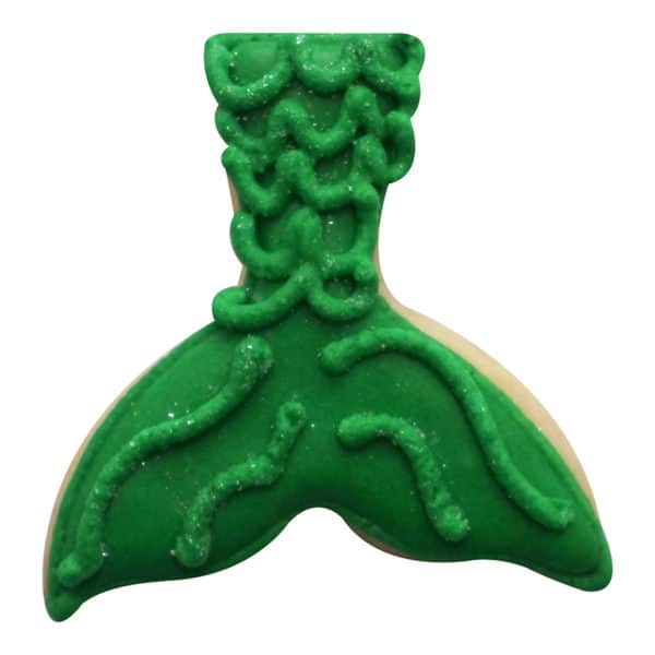 mermaid tail cookie