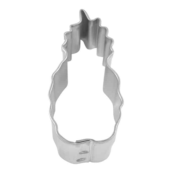 Mini Pineapple Cookie Cutter (2", Metal) R&M International