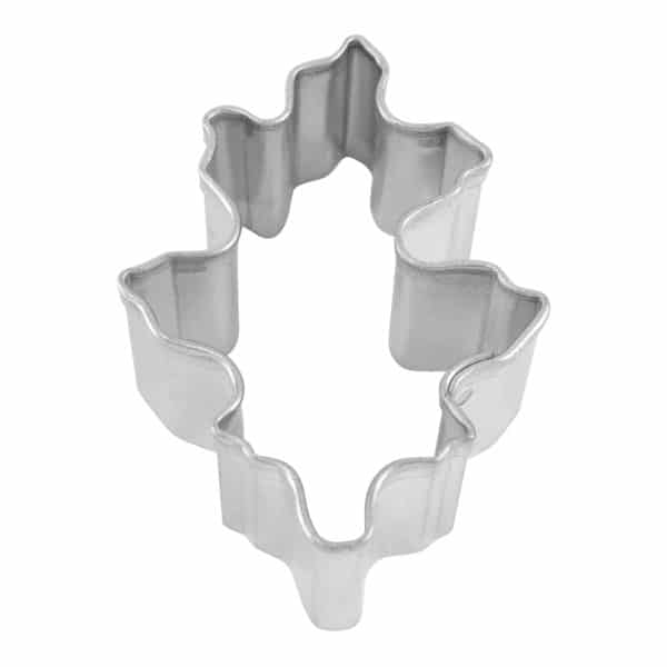 1.5" Mini Oak Leaf cookie cutter