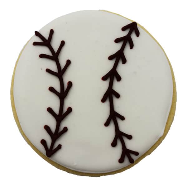 baseball cookie